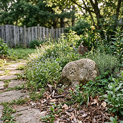 16 Unique Ideas for Pet Memorial Garden and Outdoor Tributes