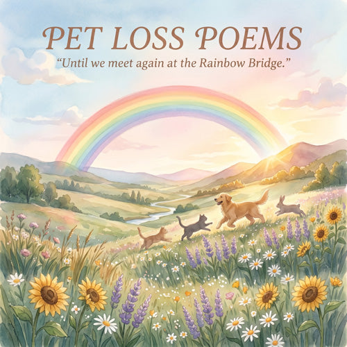 Finding Comfort After a Heartbreaking Goodbye: The Most Moving Pet Loss Poems