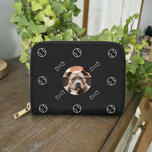 Custom Pet Photo Zipper Wallet