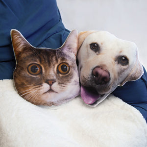 Pet Face Shaped Pillow