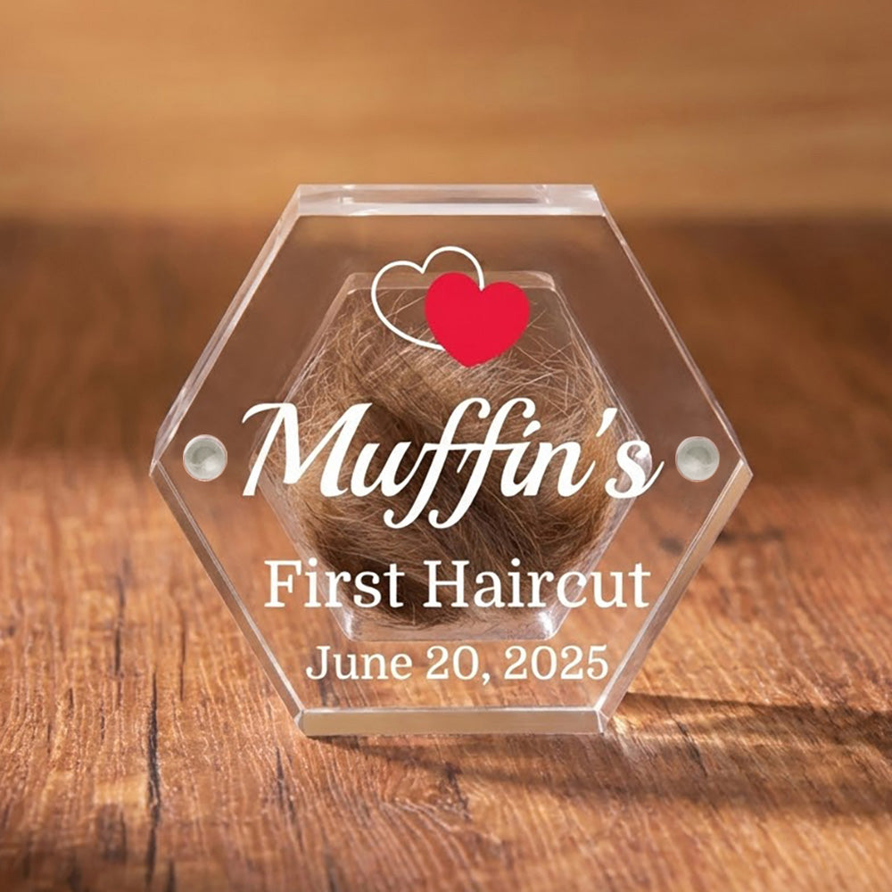 Pet Hair Keepsake Box