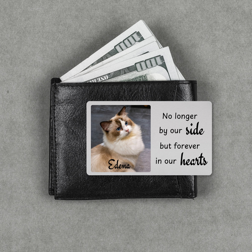 Pet Loss Memorial Photo Card