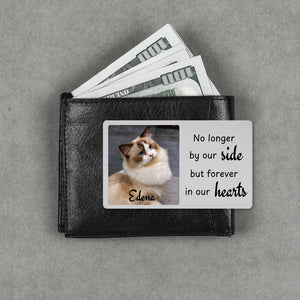 Pet Loss Memorial Photo Card