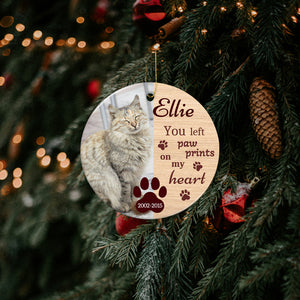 Pet Memorial Photo Ornament