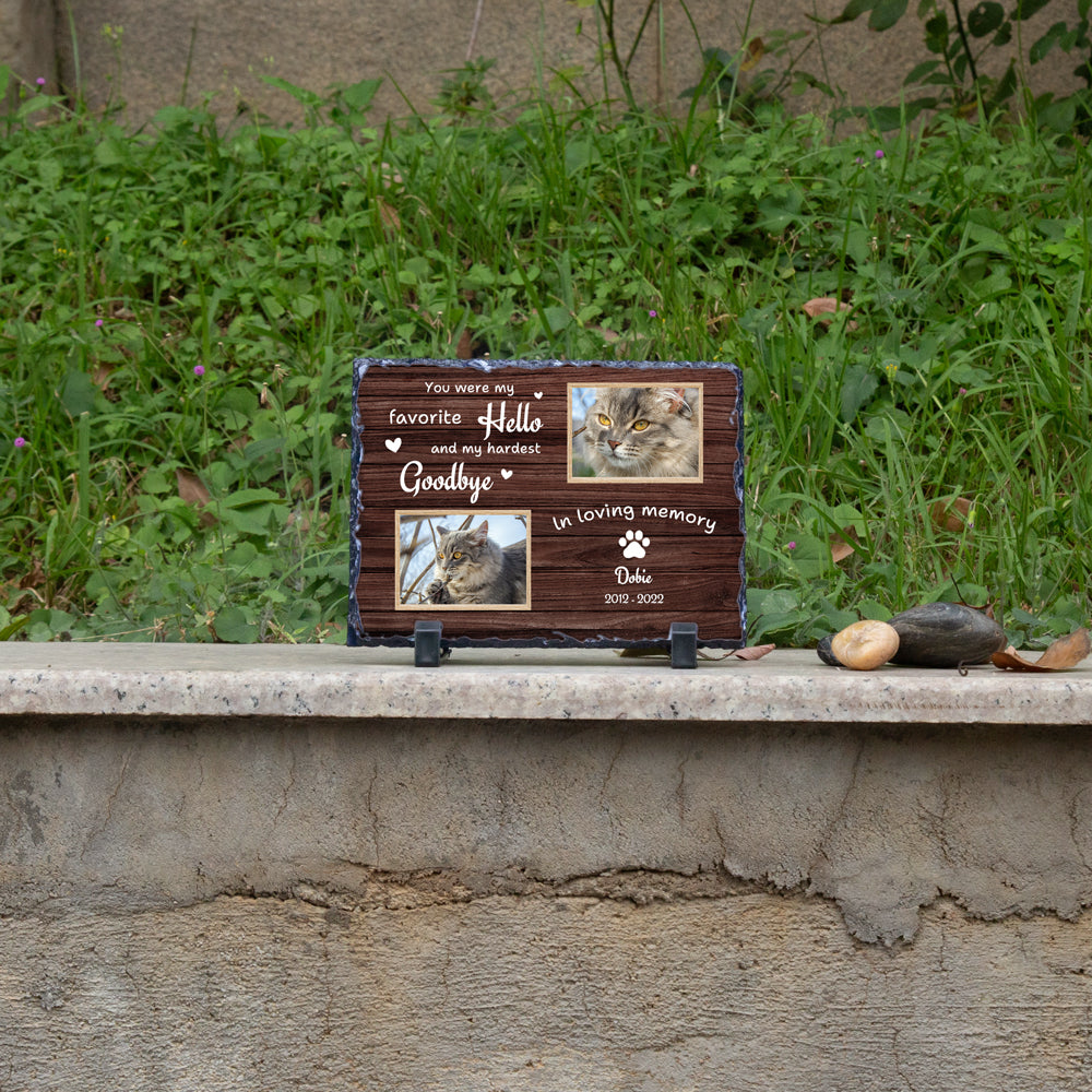Pet Memorial Plaque