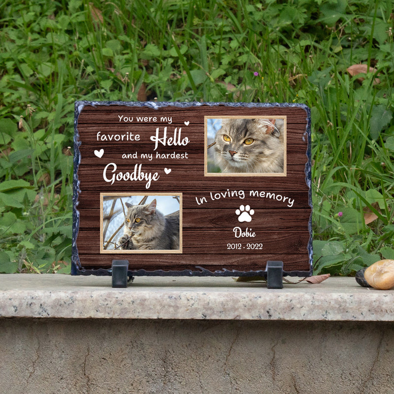 Pet Memorial Plaque
