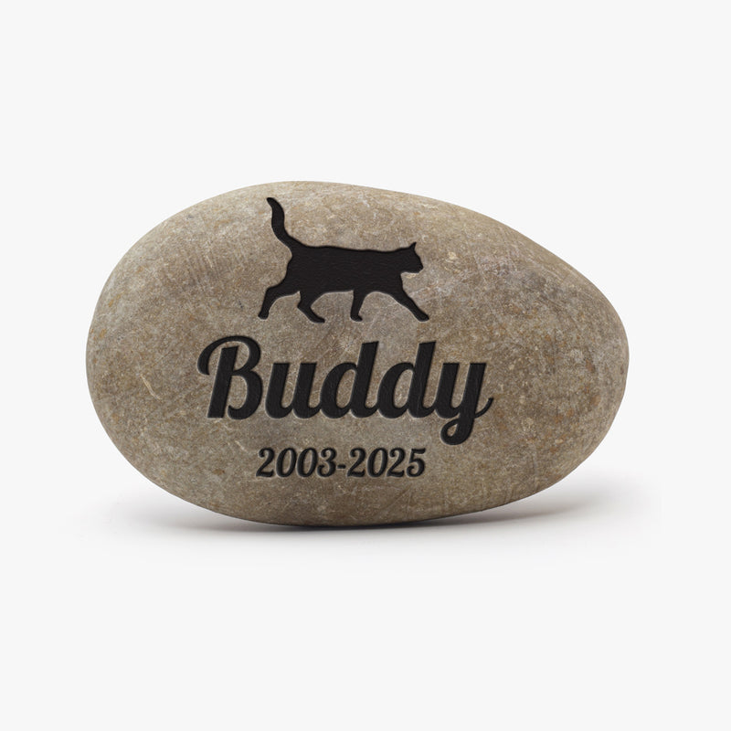 Pet Memorial River Rock
