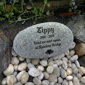 Pet Memorial Rock