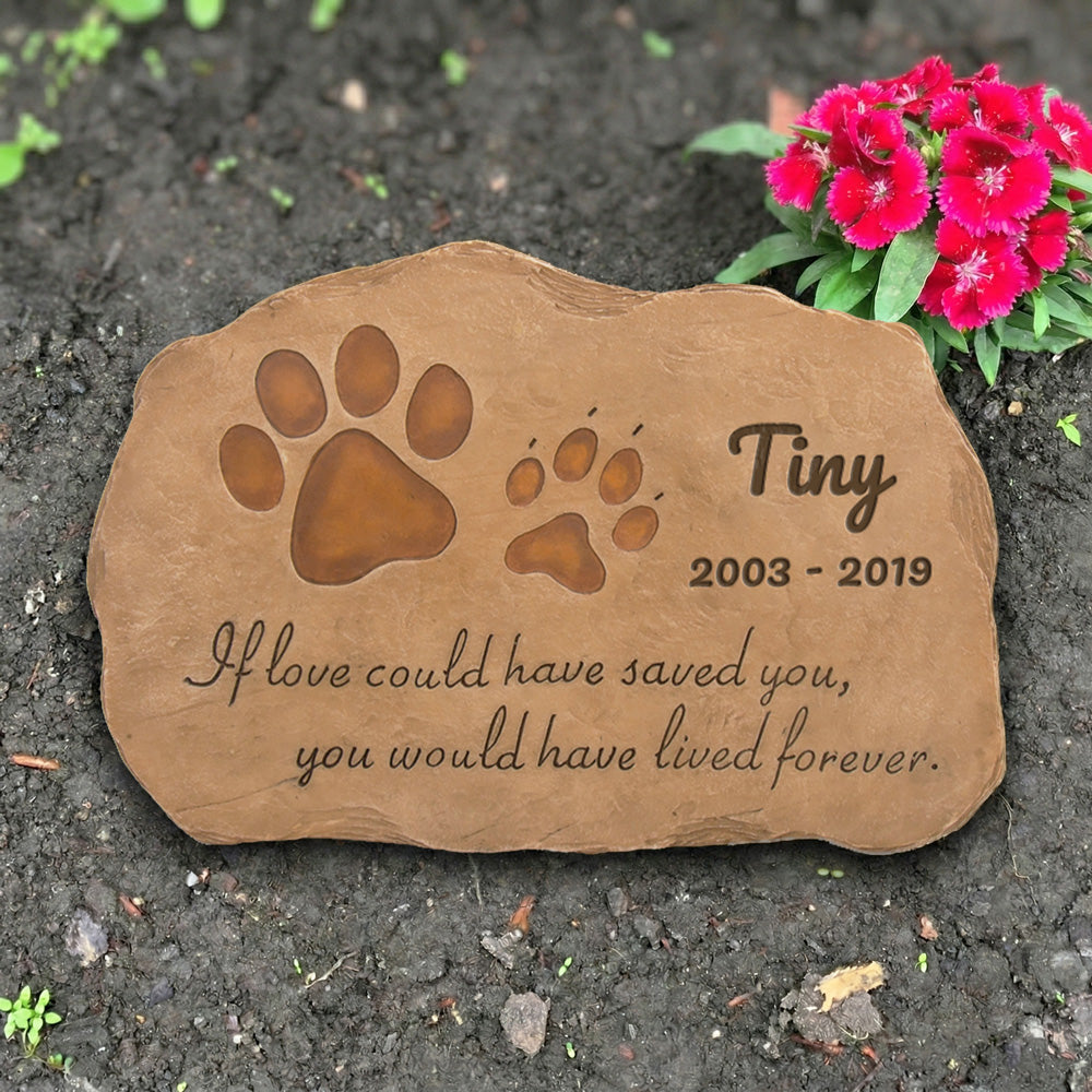 Pet Memorial Stepping Stone