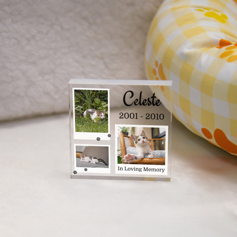 Personalized Acrylic Block with Photo
