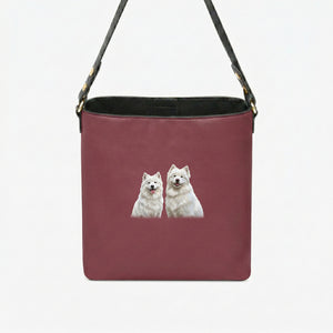 Custom Minimalist Bucket Bag - Portrait Edition