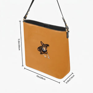 Custom Minimalist Bucket Bag