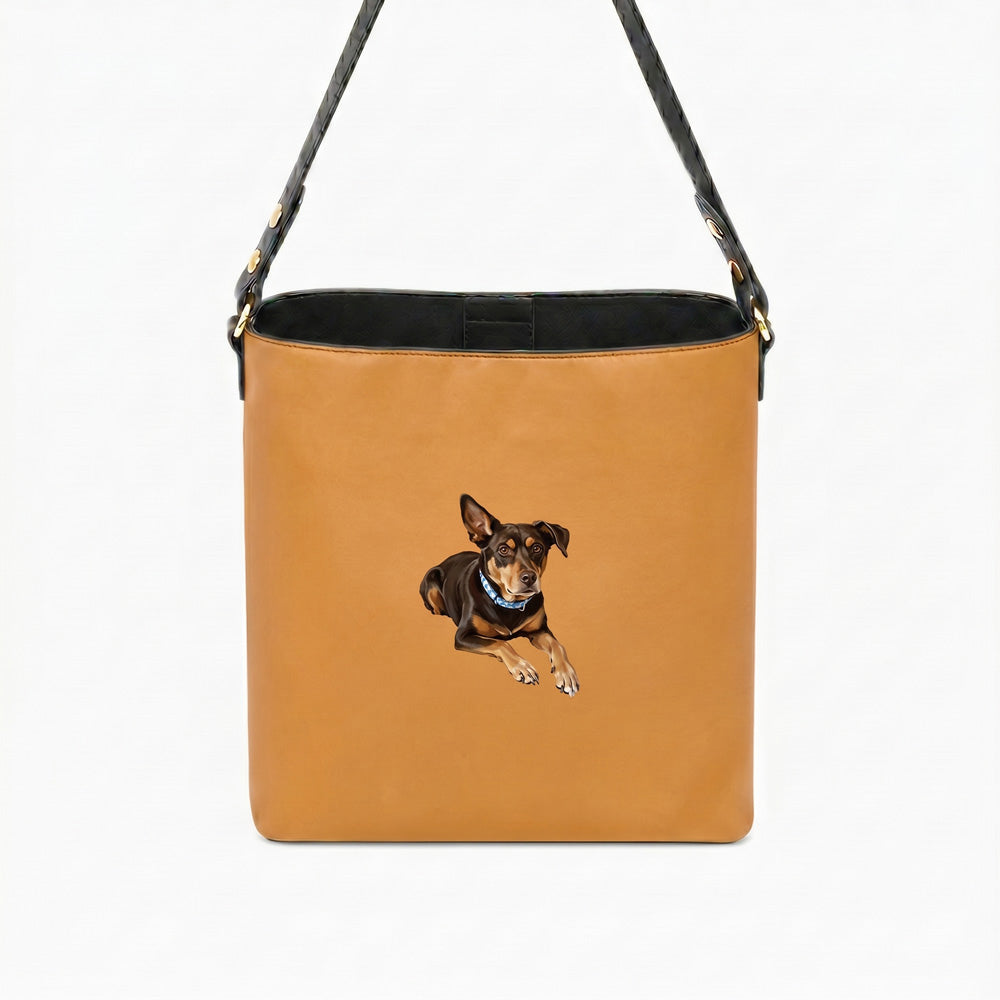 Custom Minimalist Bucket Bag
