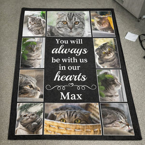 Custom Pet Memorial Blanket - Multi-Photo Collage Dog Sympathy Gift