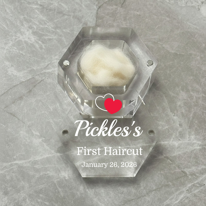 Pet Hair Keepsake Box