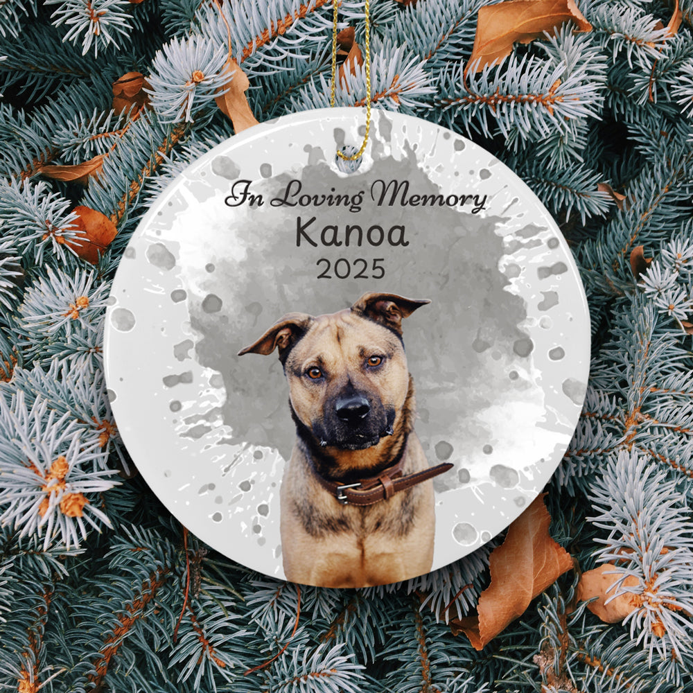Pet Memorial Ceramic Ornament