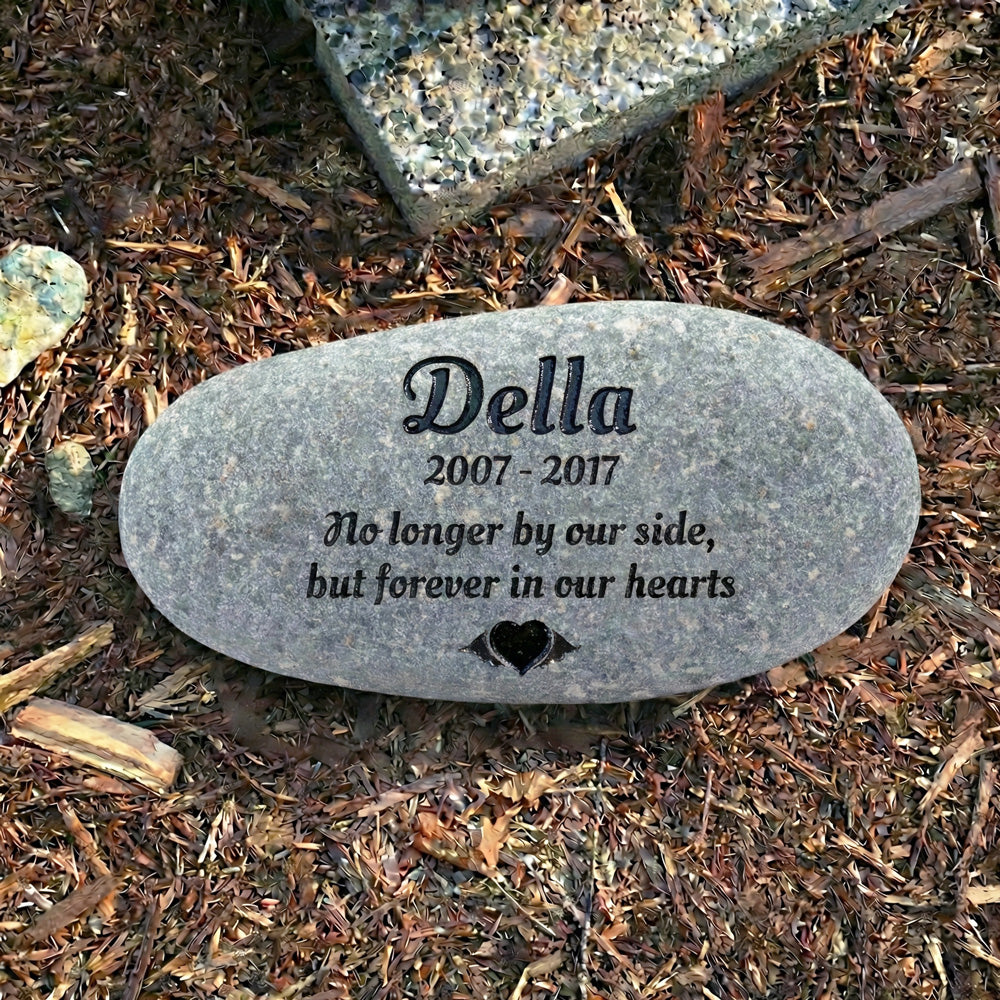Pet Memorial Rock