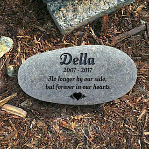Pet Memorial Rock