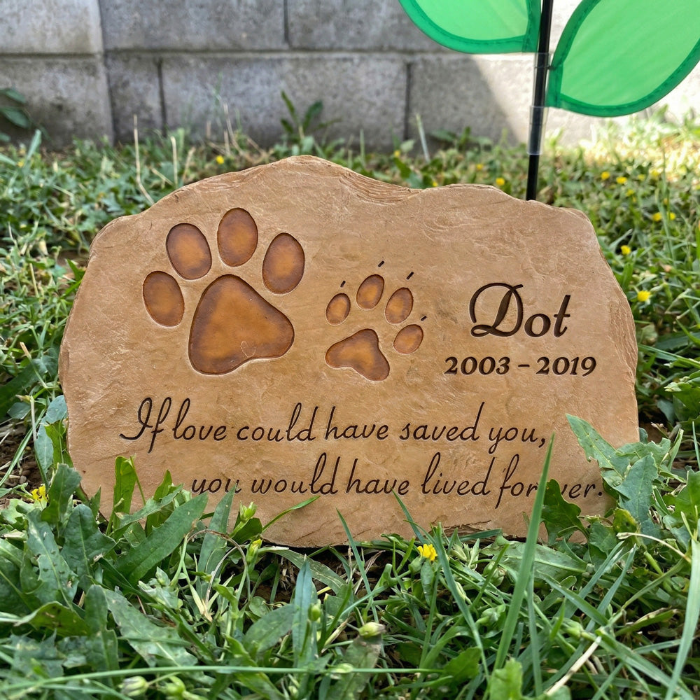 Pet Memorial Stepping Stone