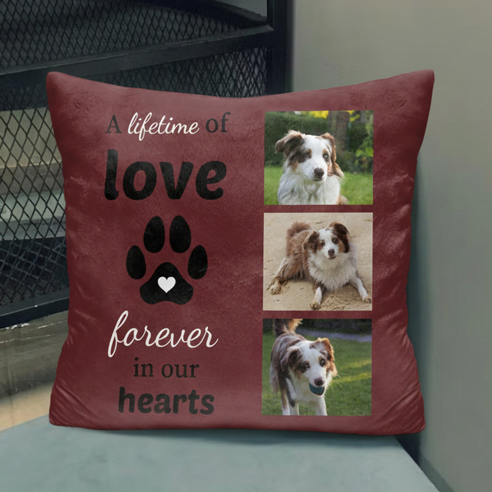 Pet Memory Throw Pillow Gift