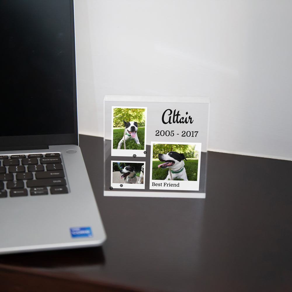 Personalized Acrylic Block with Photo