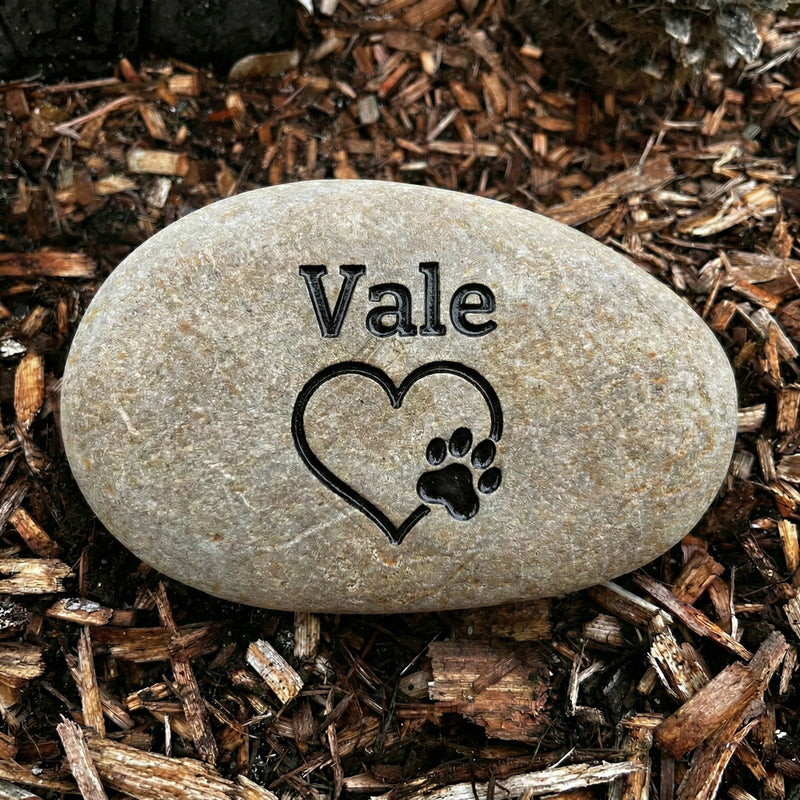 Engraved Pet Memorial Stone
