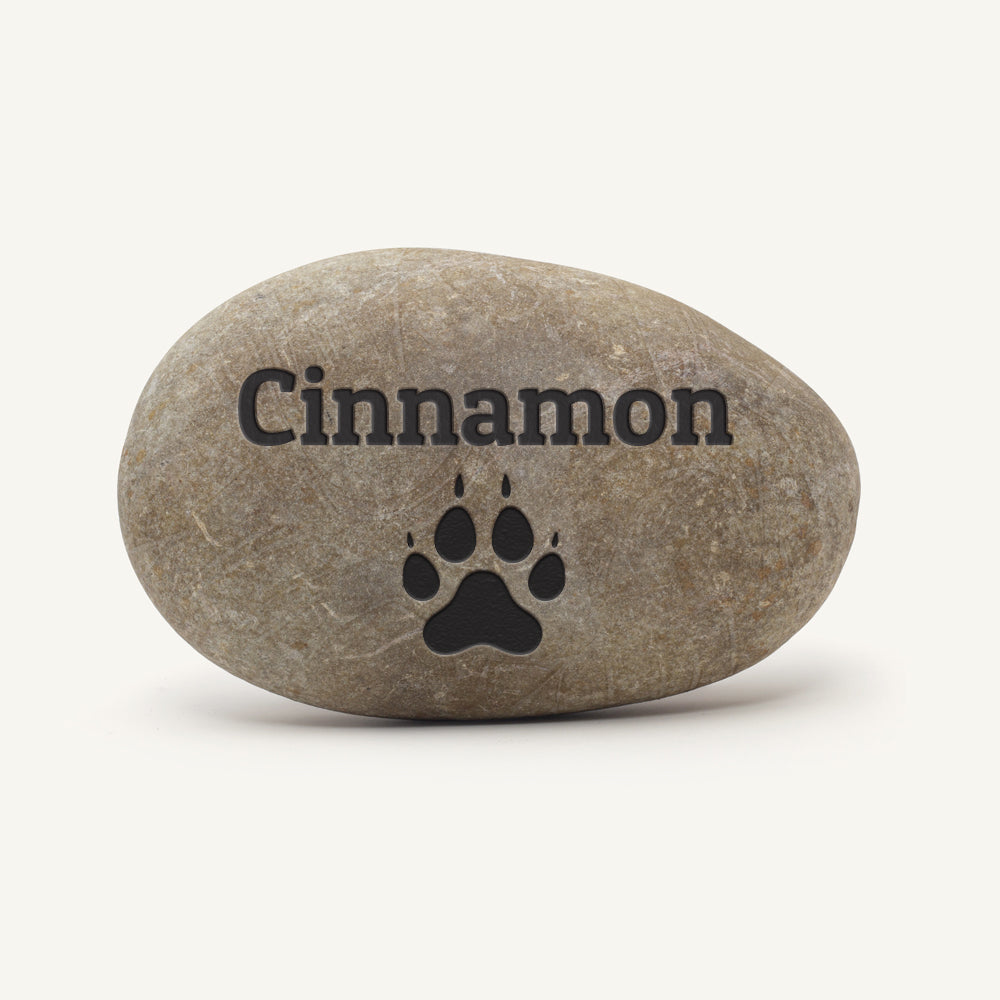 Engraved Pet Memorial Stone