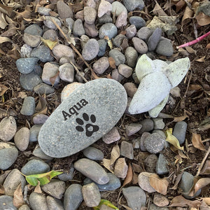 Engraved Pet Memorial Stone
