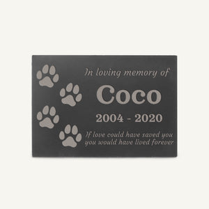 Garden Memorial Stone for Pet