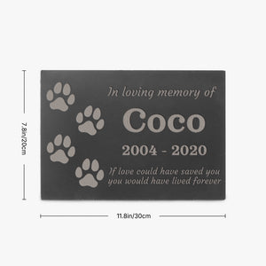 Garden Memorial Stone for Pet