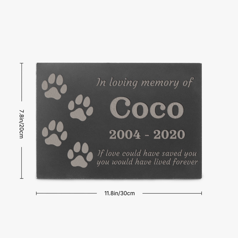 Garden Memorial Stone for Pet