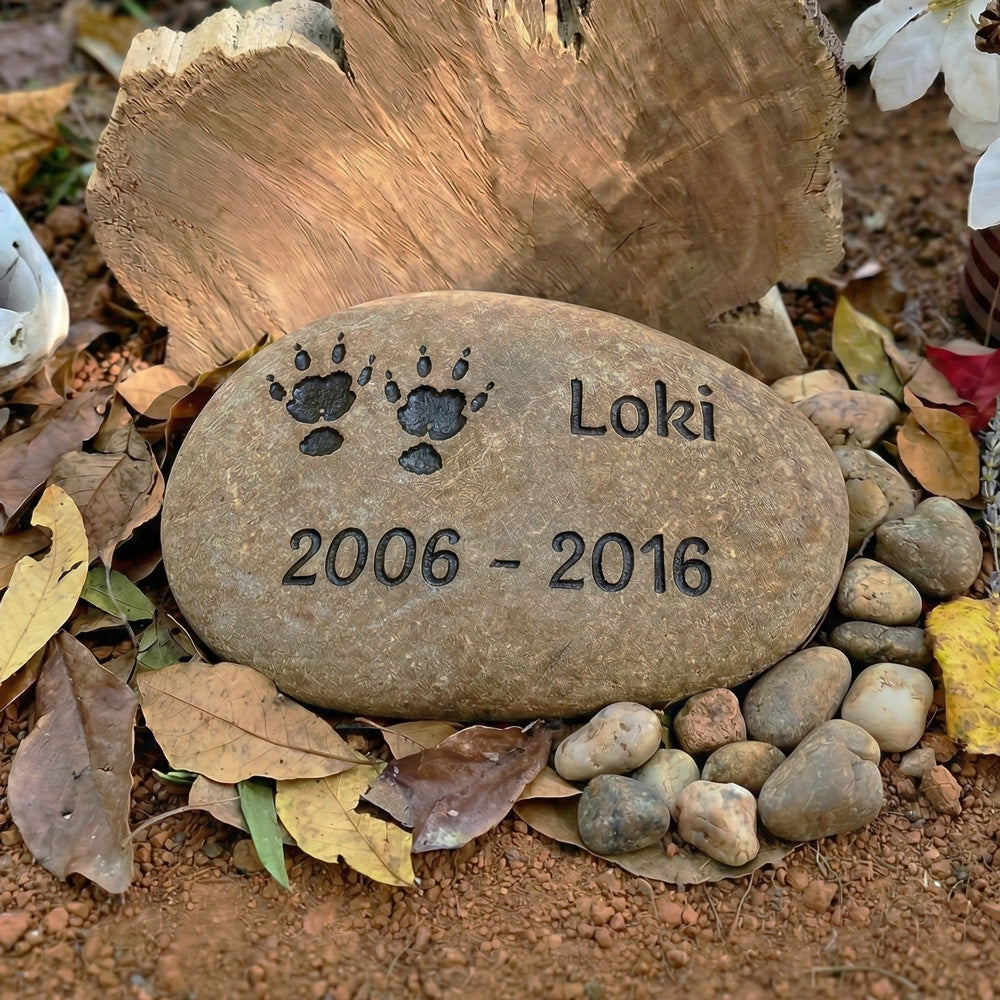 Pet Memorial Garden Stone