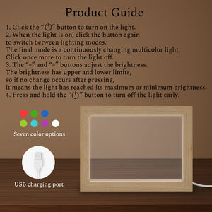 Personalized LED Acrylic Light Frame