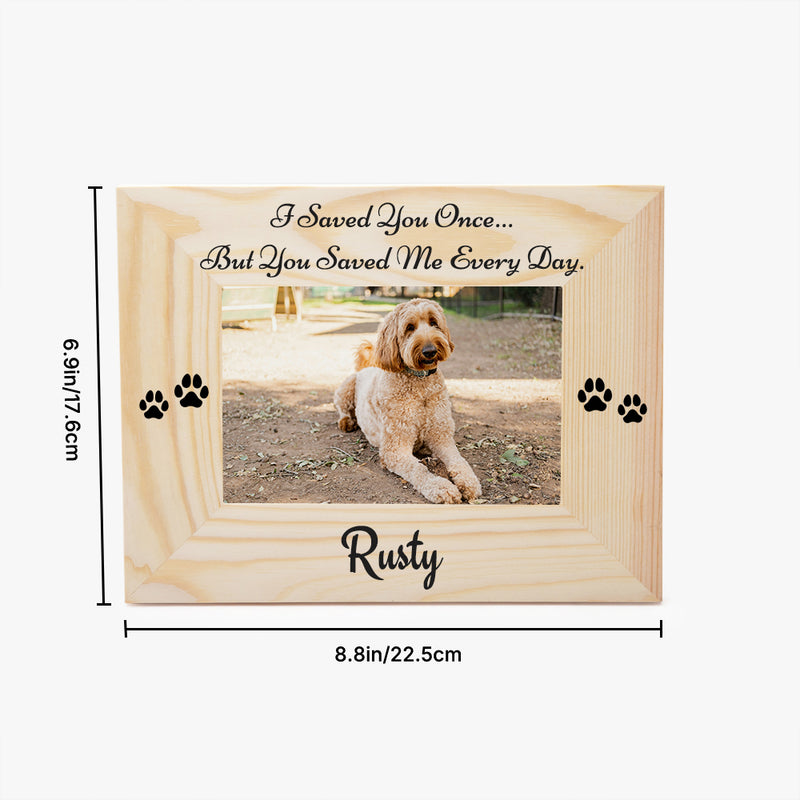Memorial Picture Frame for Pets