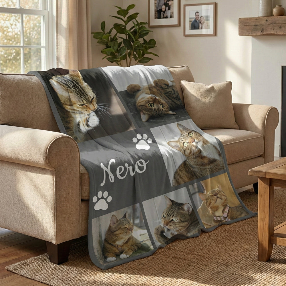 Personalized Pet Memory Blanket