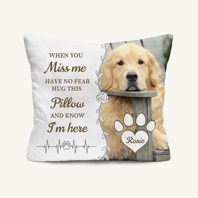Personalized Pet Memorial Pillow