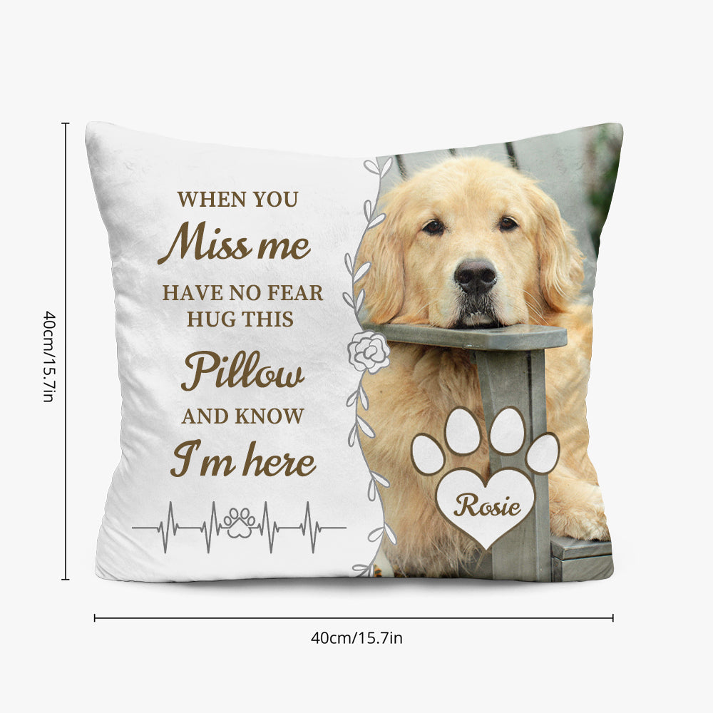 Personalized Pet Memorial Pillow