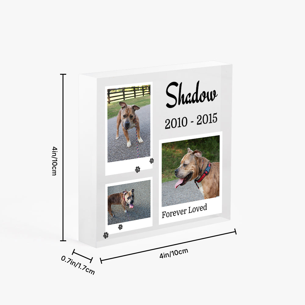 Personalized Acrylic Block with Photo