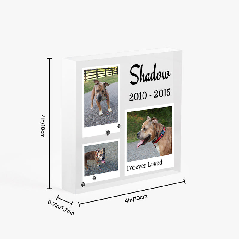 Personalized Acrylic Block with Photo