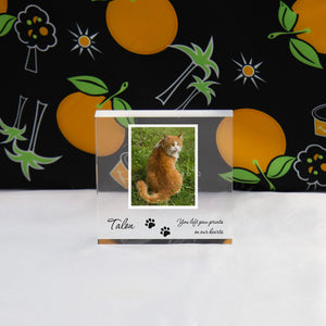 Personalized Pet Acrylic Photo Block