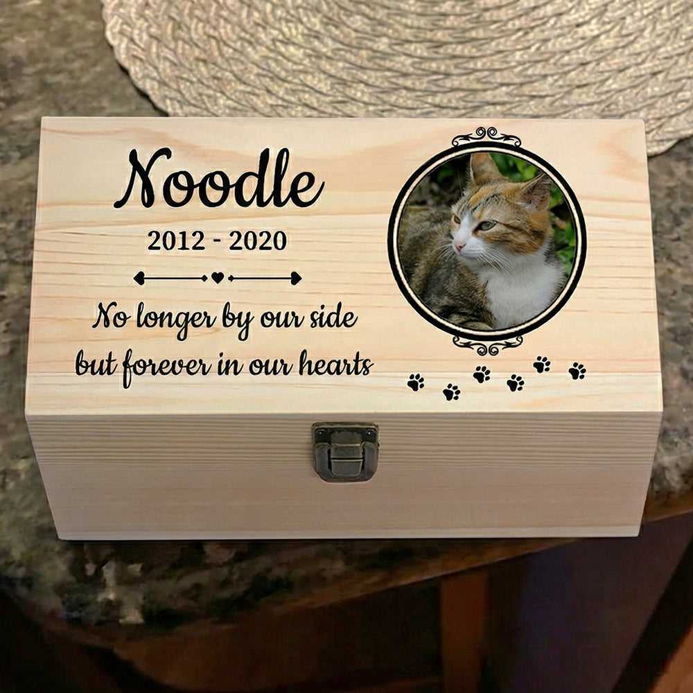 Personalized Pet Memorial Photo Box