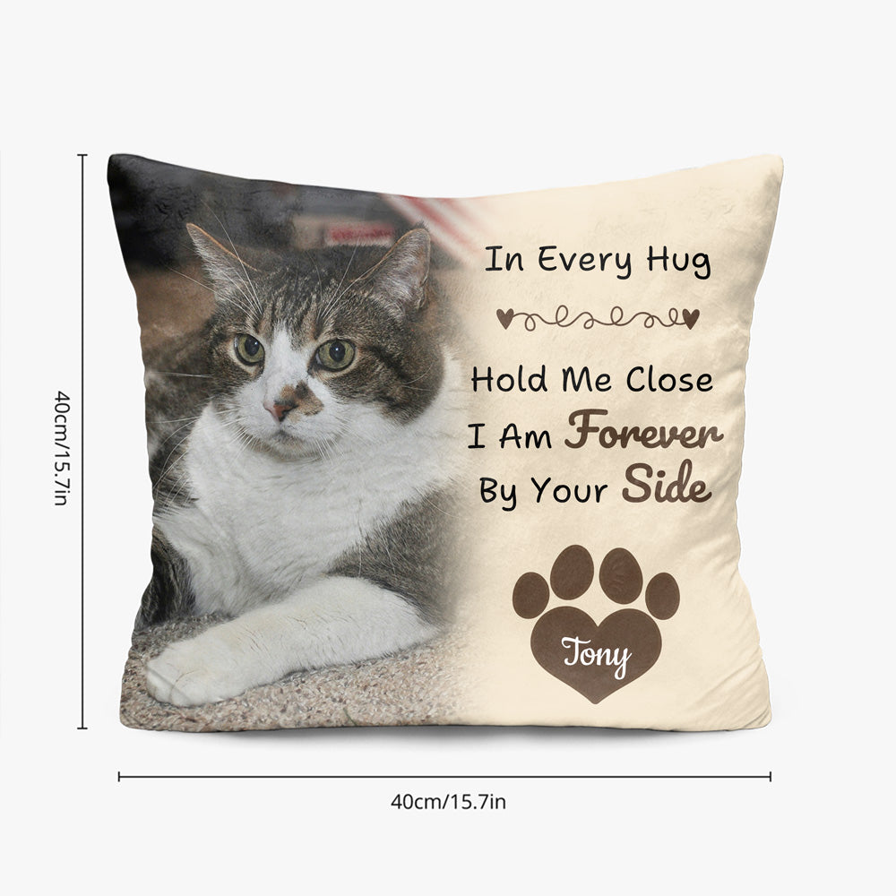 Personalized Pet Sympathy Photo Pillow | Forever By Your Side