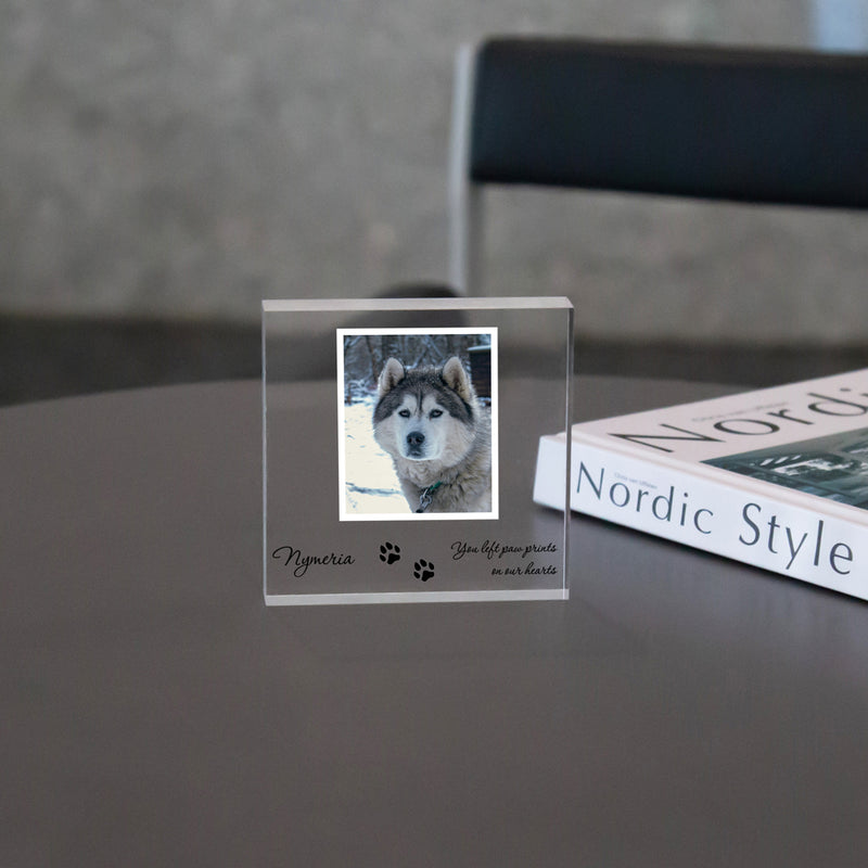 Personalized Pet Acrylic Photo Block