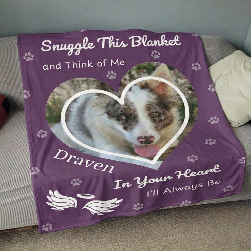 Personalized Pet Loss Blanket