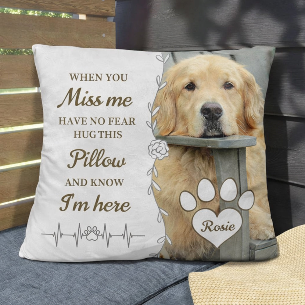 Personalized Pet Memorial Pillow