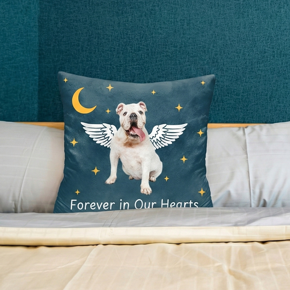 Personalized Pet Photo Memorial Pillow