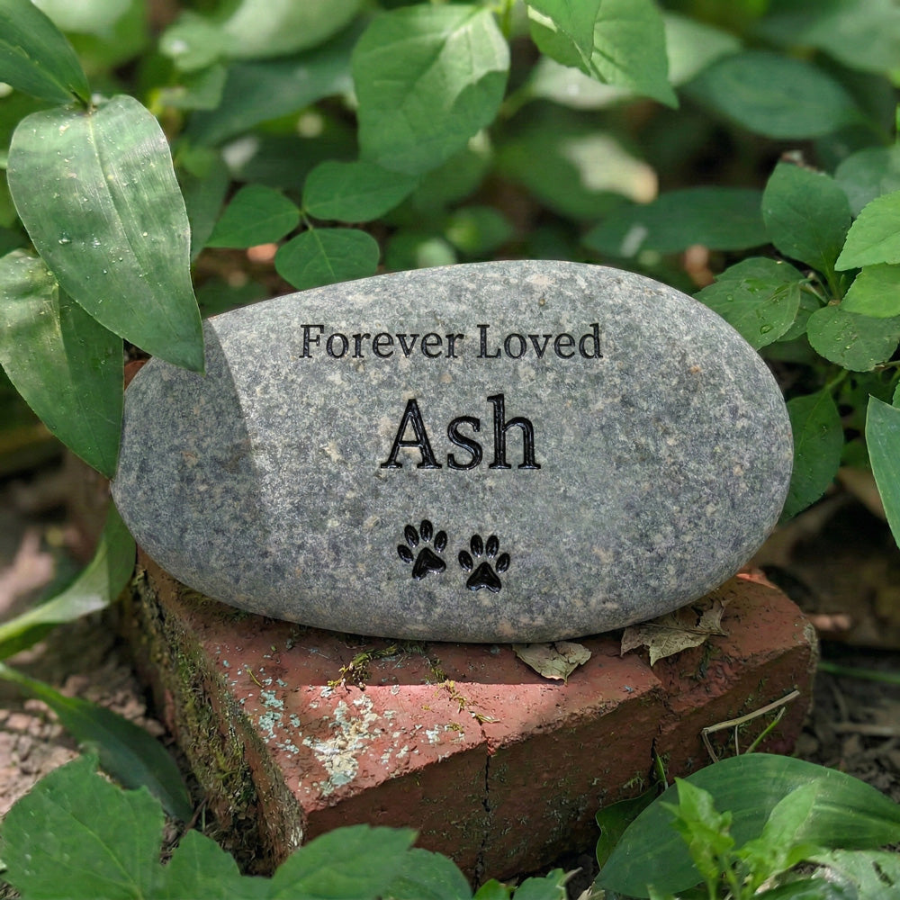 Personalized Engraved Pet Memorial Stone