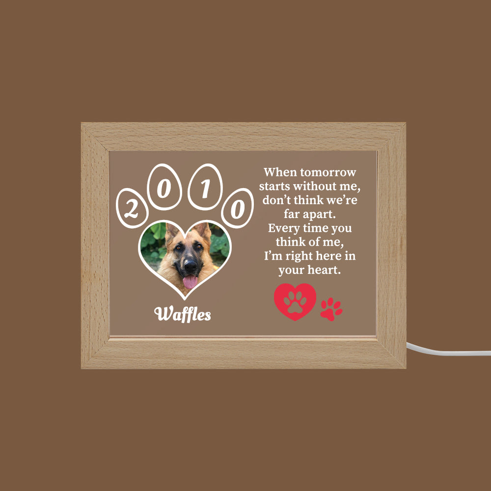 Personalized LED Acrylic Light Frame