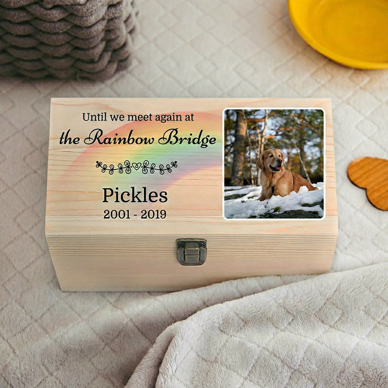 Personalized Memory Box for Pet Loss