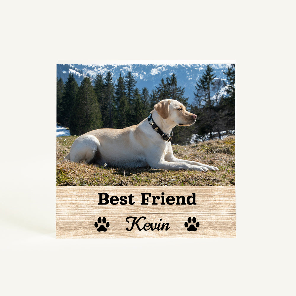 Personalized Pet Acrylic Photo Block Gift